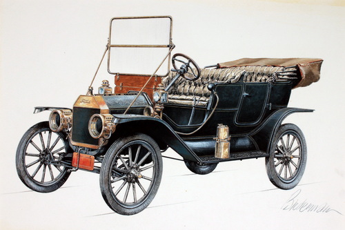 1911 Ford Model T Touring